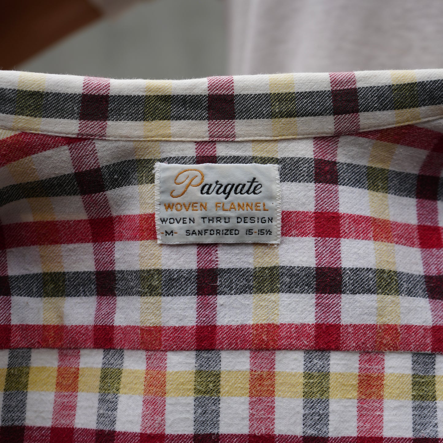 70s printed cotton flannel