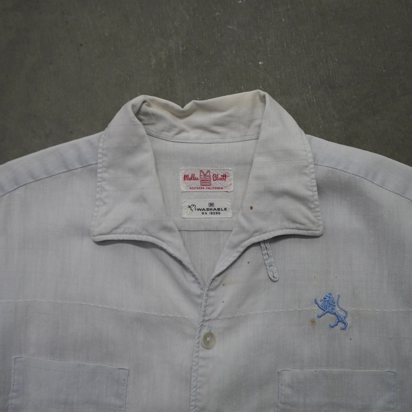 50s cotton button up