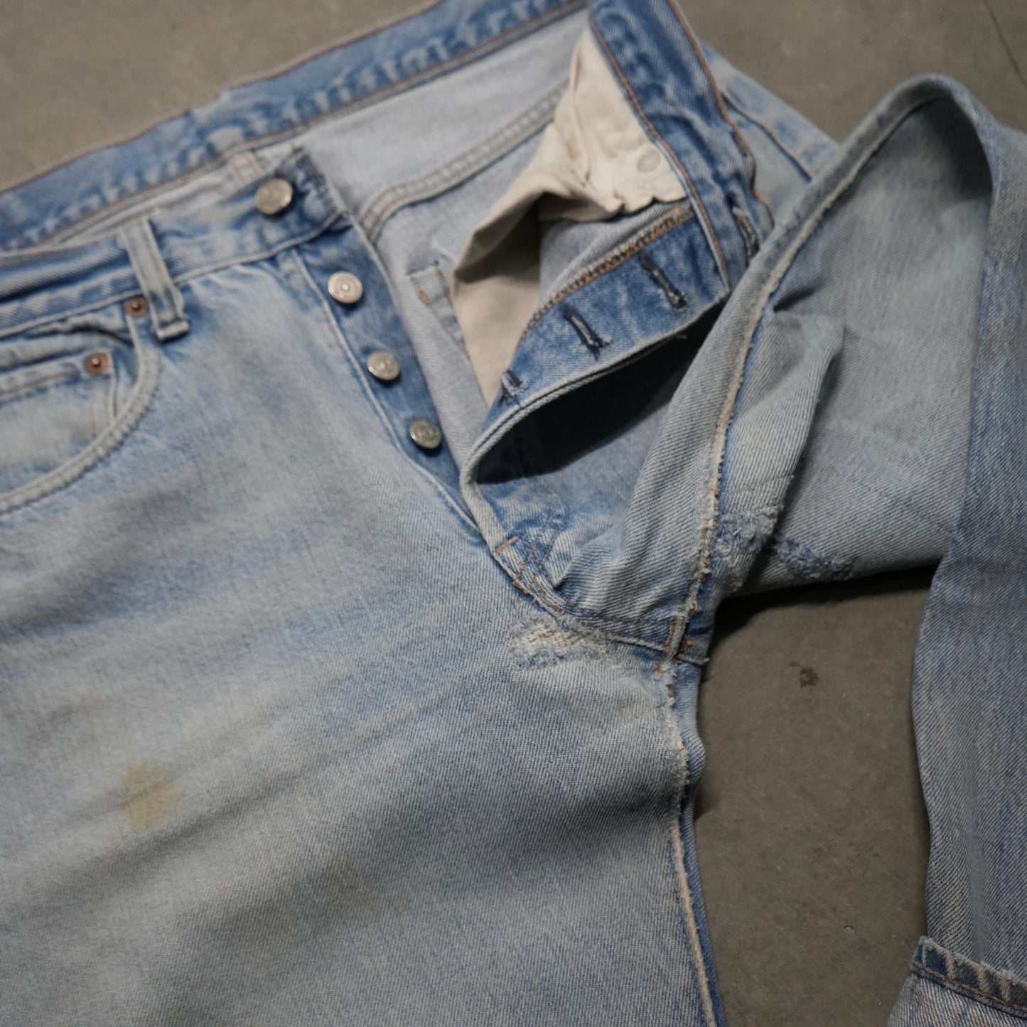80s levi’s selvage 501