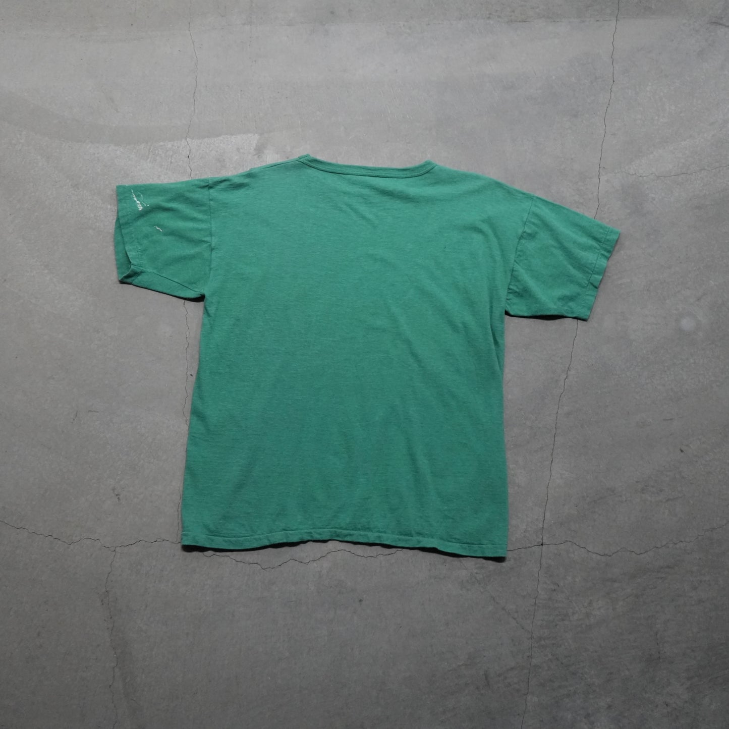 60s kelly green boxy tee