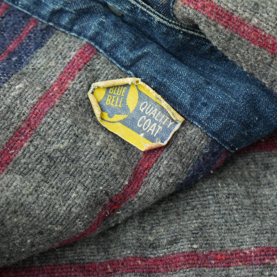 Wrangler Blue Bell Blanket Lined Denim Chore Coat