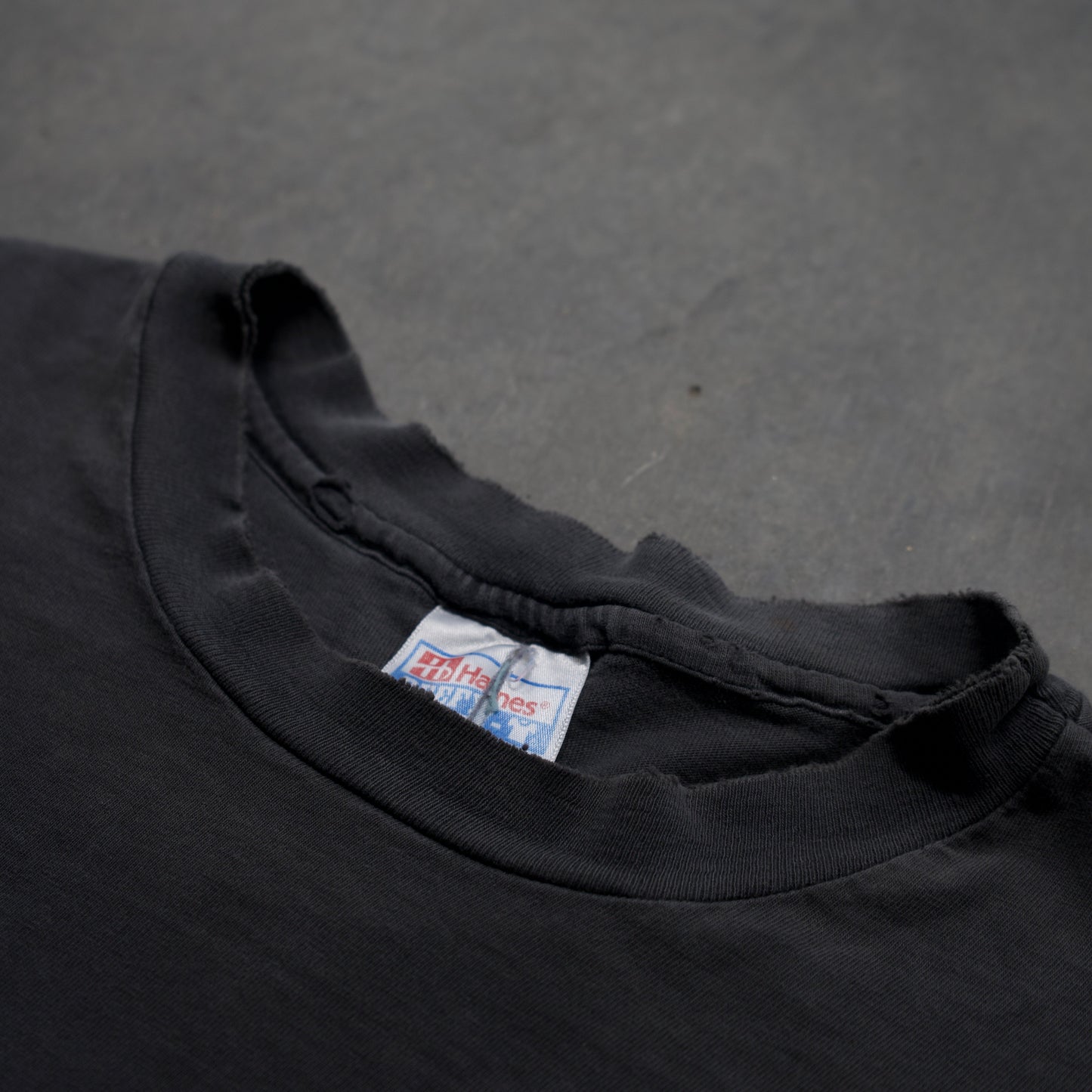 90s faded black pocket tee