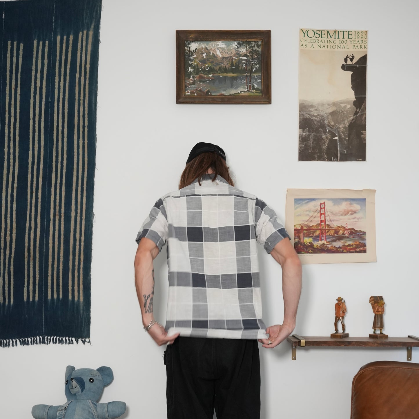 60s short sleeve button up