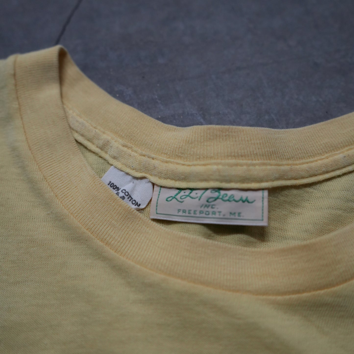 50s LL Bean cotton tee