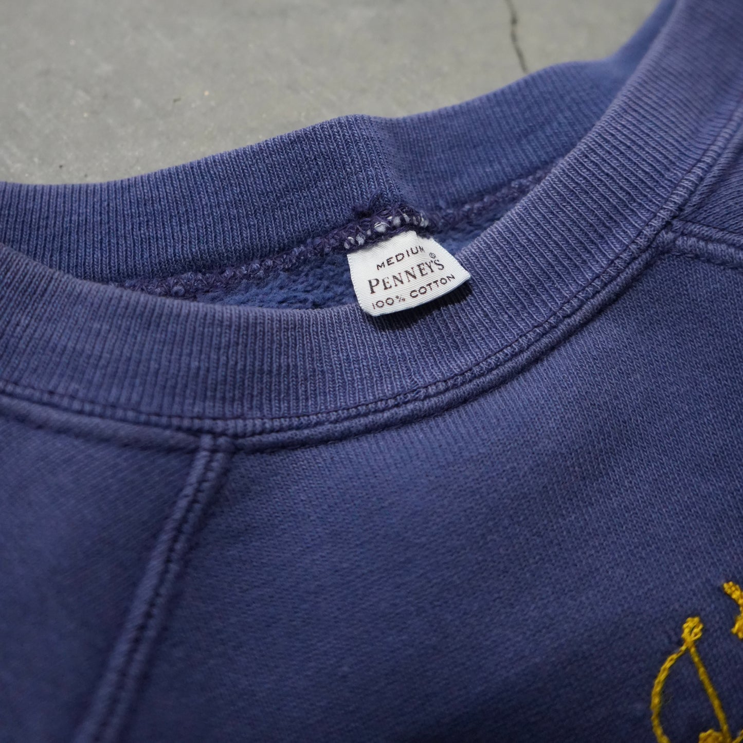 60s pennys chainstitch sweat