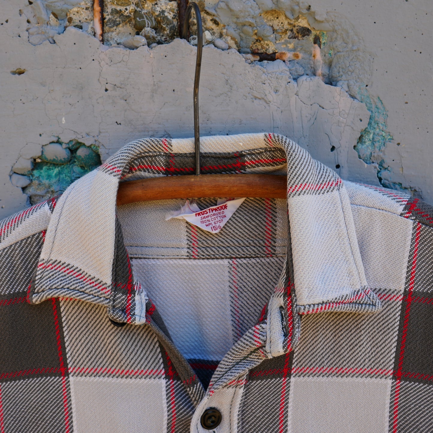 50s frostproof sanforized cotton flannel