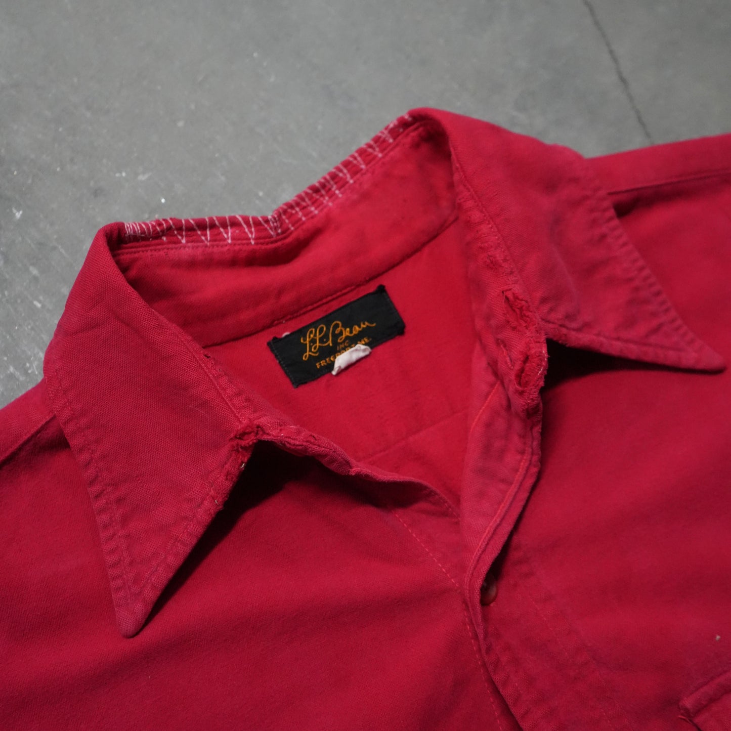 40s LL Bean cotton shirt