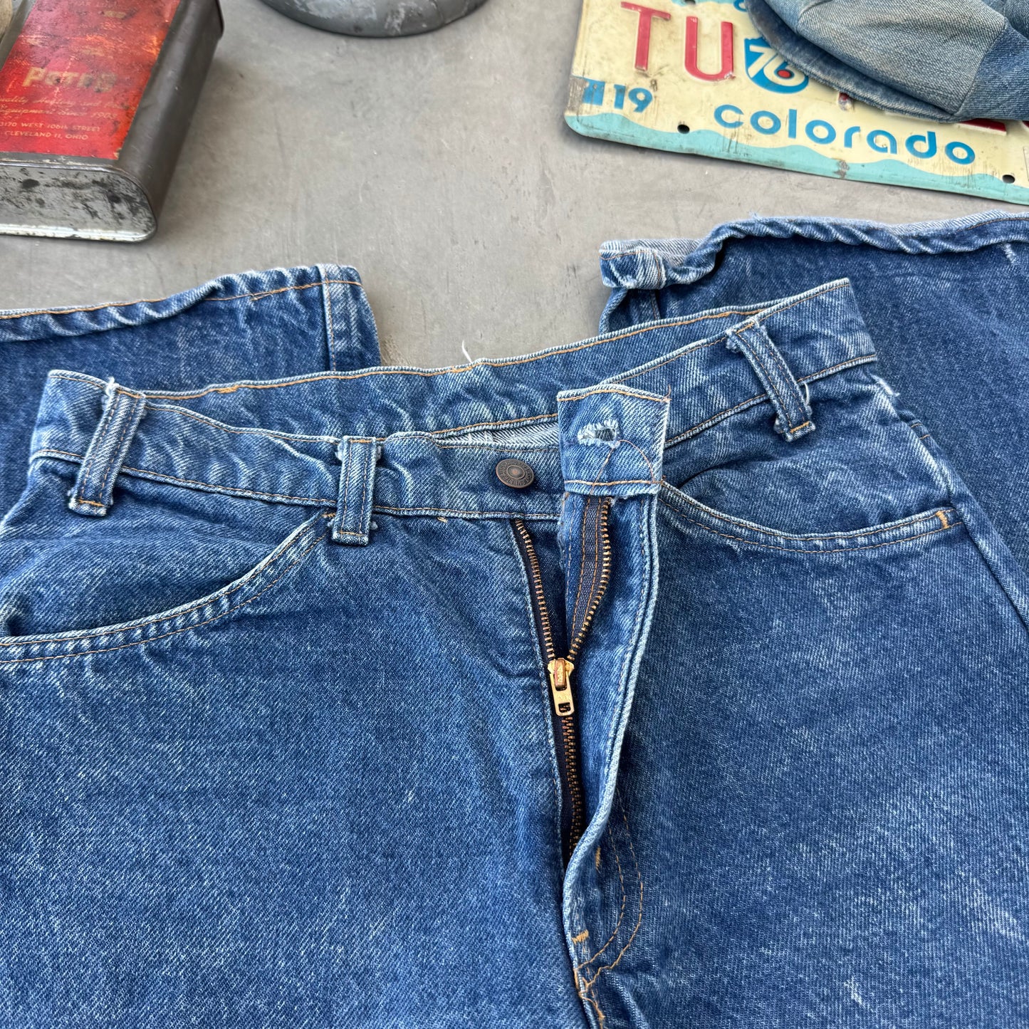 70s levi’s 646 jeans