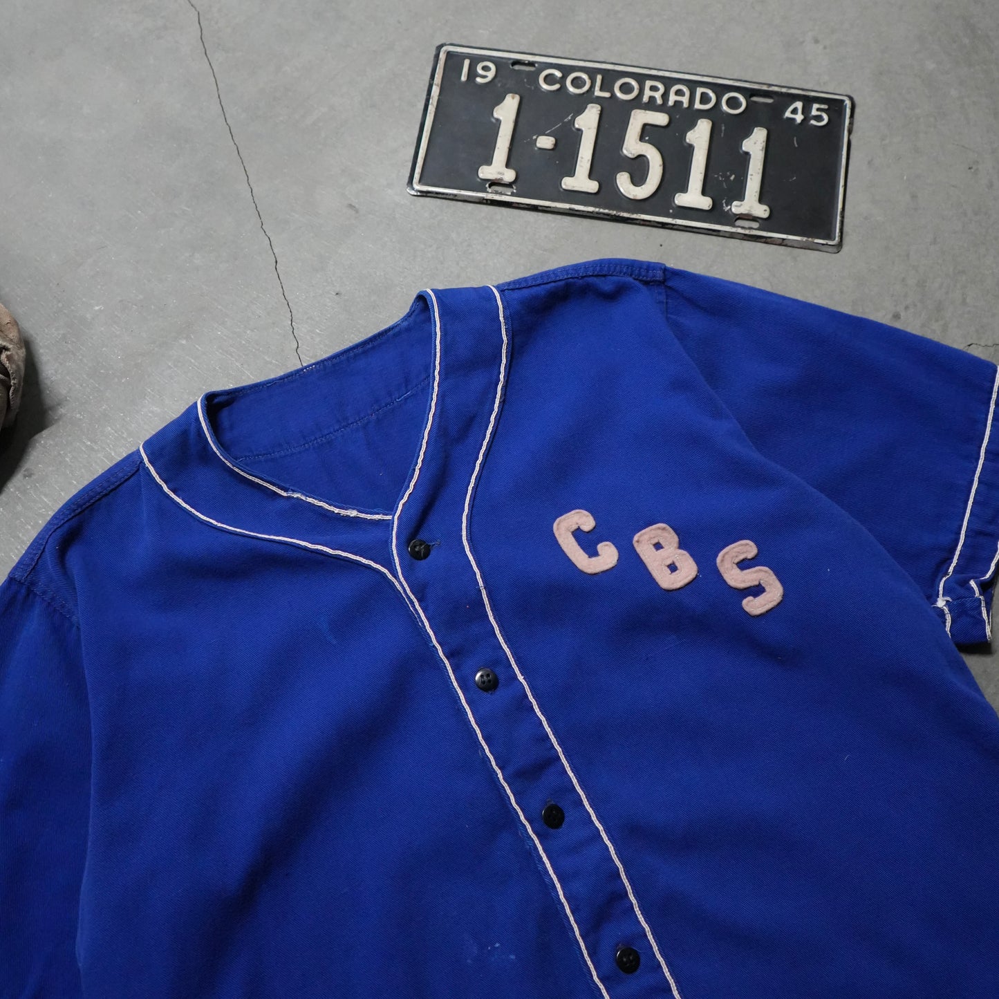 40s cotton baseball jersey
