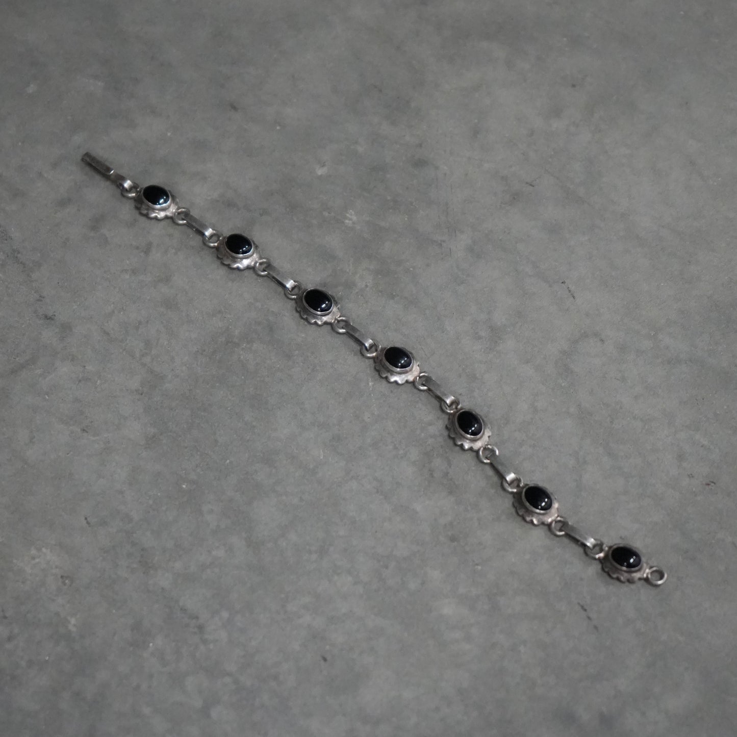 925 silver with onyx bracelet
