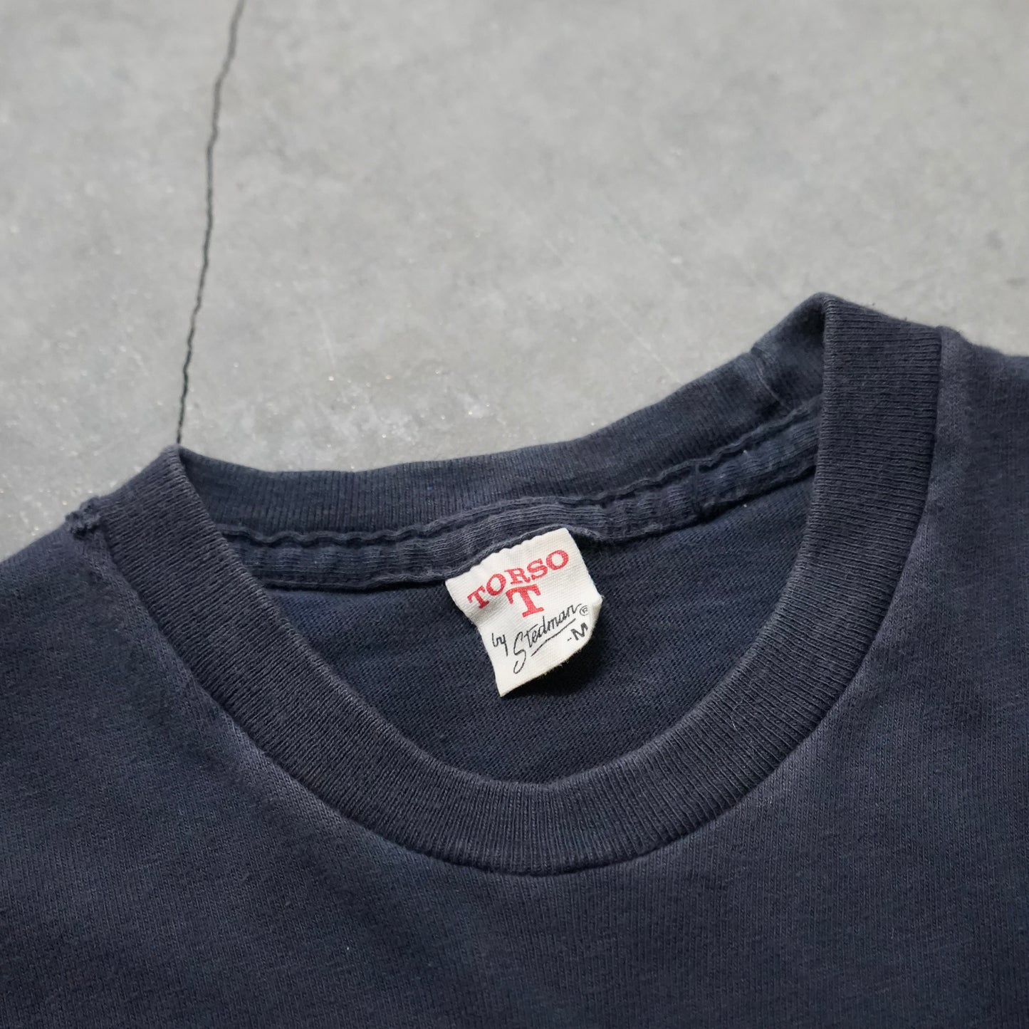 60s faded black tee