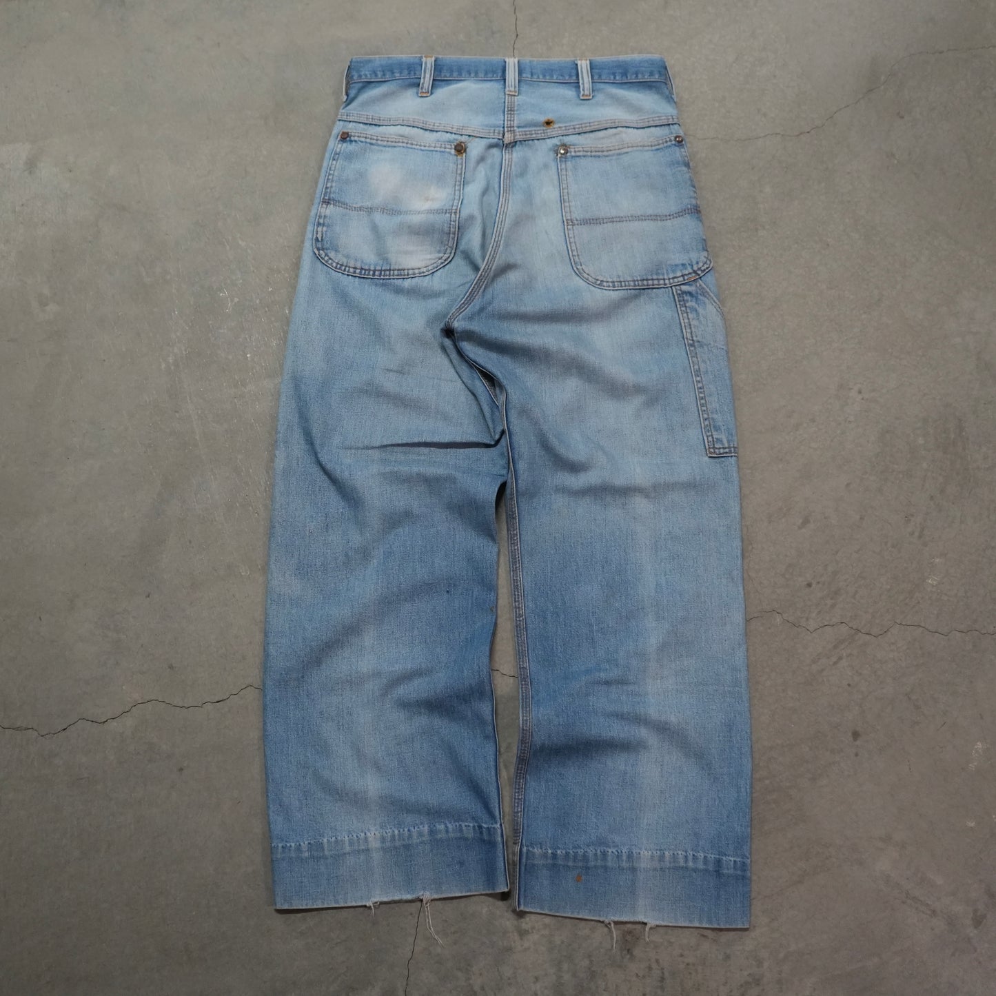 60s faded carpenter jeans