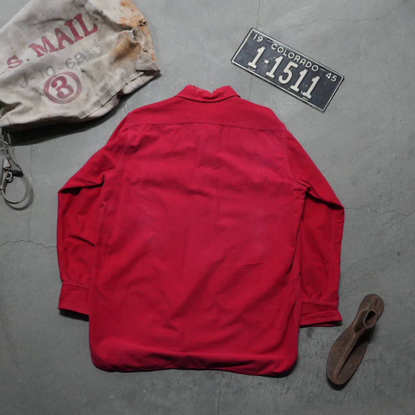 40s LL Bean cotton shirt