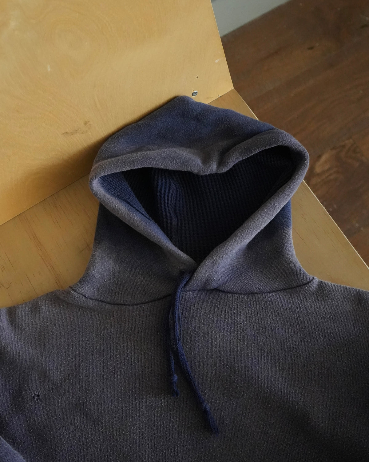 60s Faded Blue Hoodie