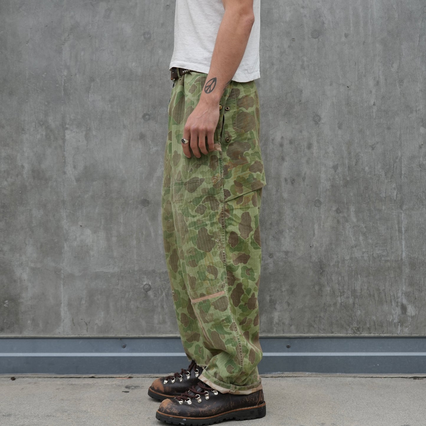 40s usmc p44 frog skin camo pants