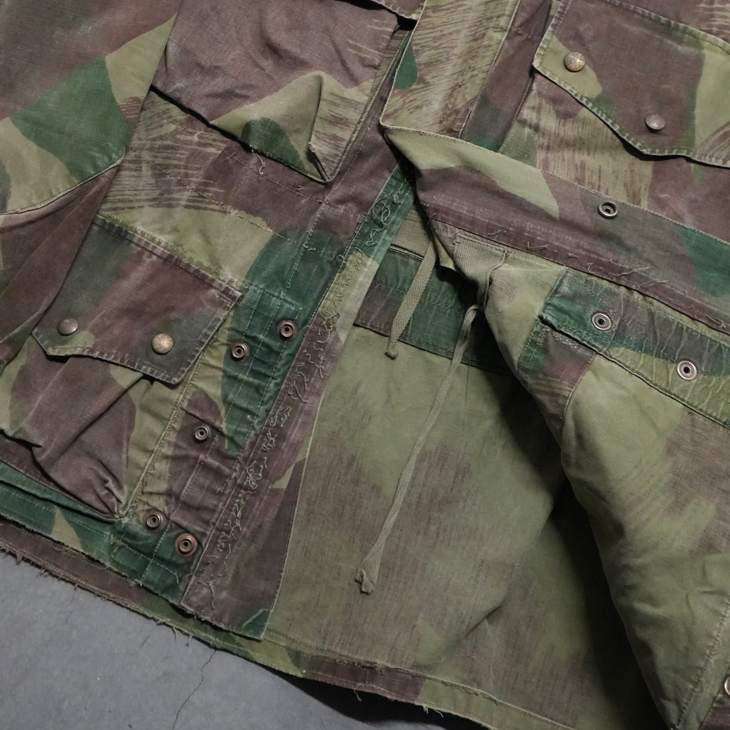 50s brushstroke camo jacket