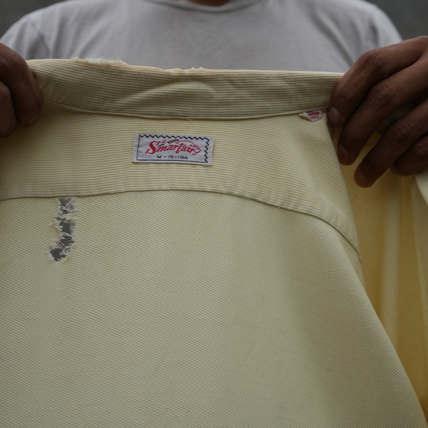 60s faded gabardine shirt