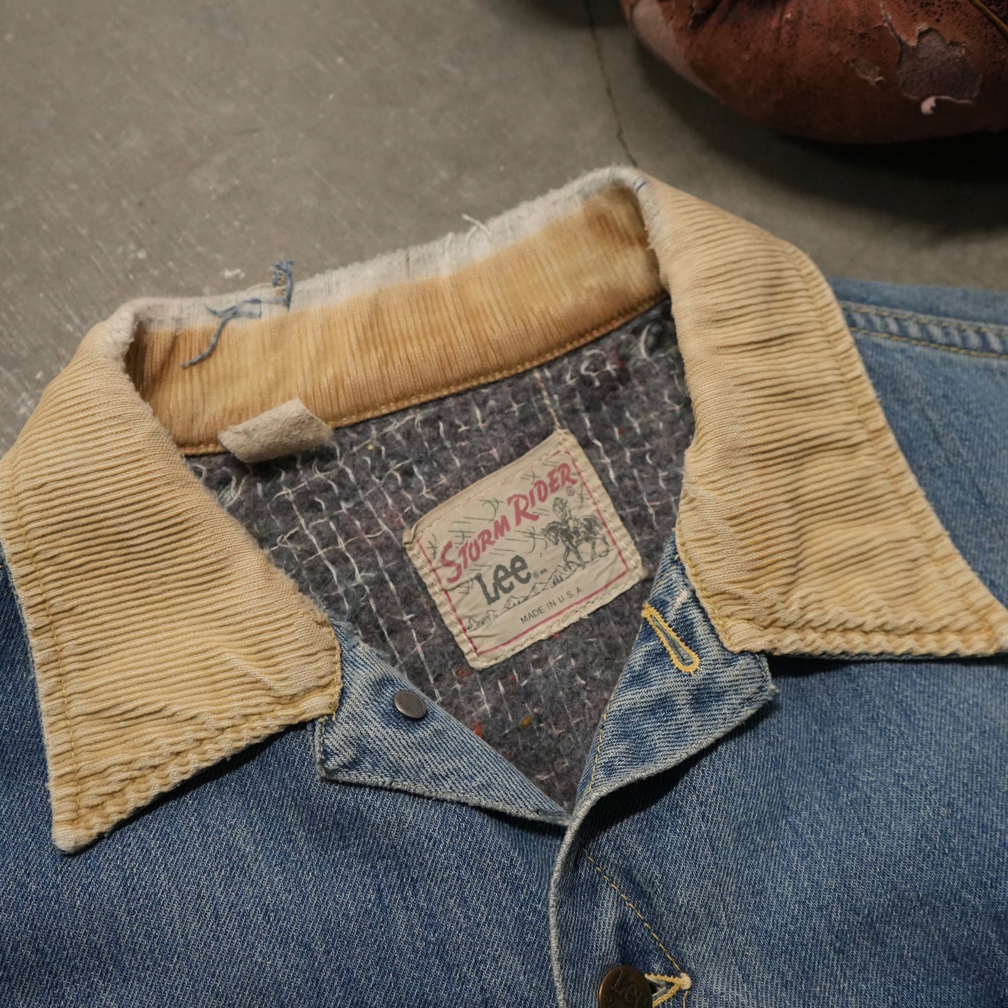 70s lee storm rider jacket