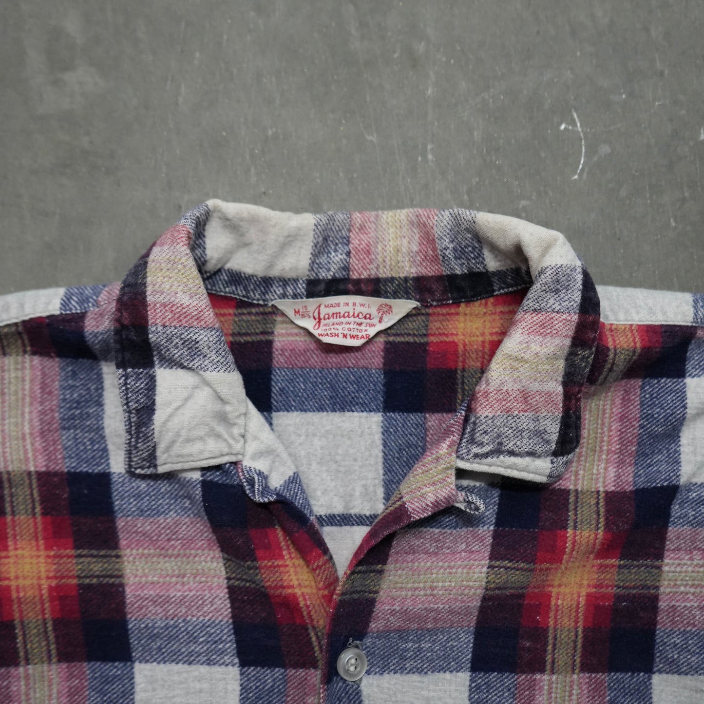 60s printed cotton flannel