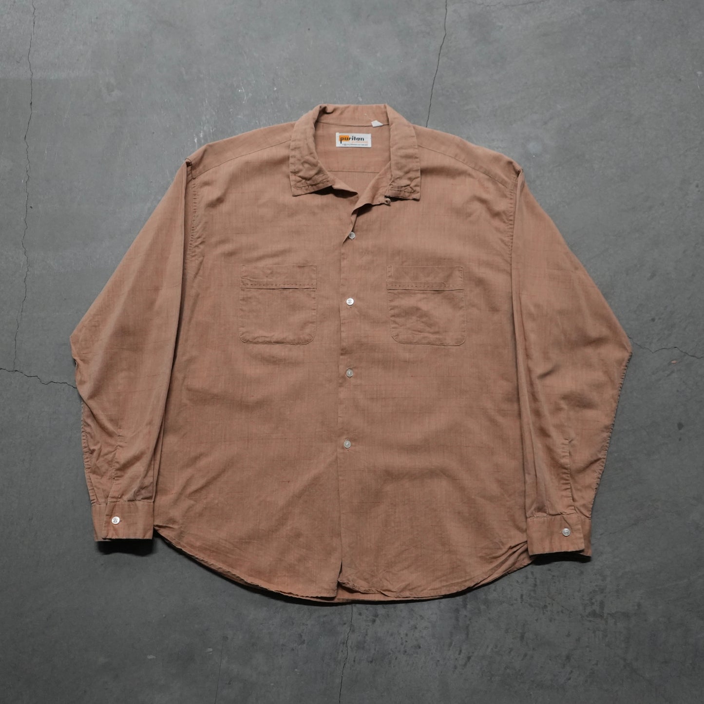 60s cotton button up