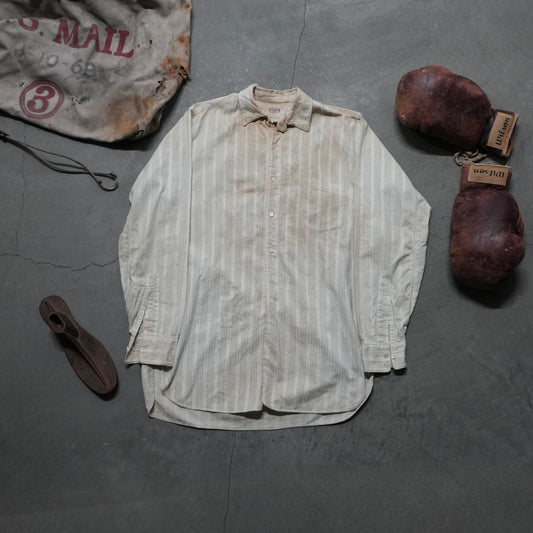 20s elder chinstrap work shirt
