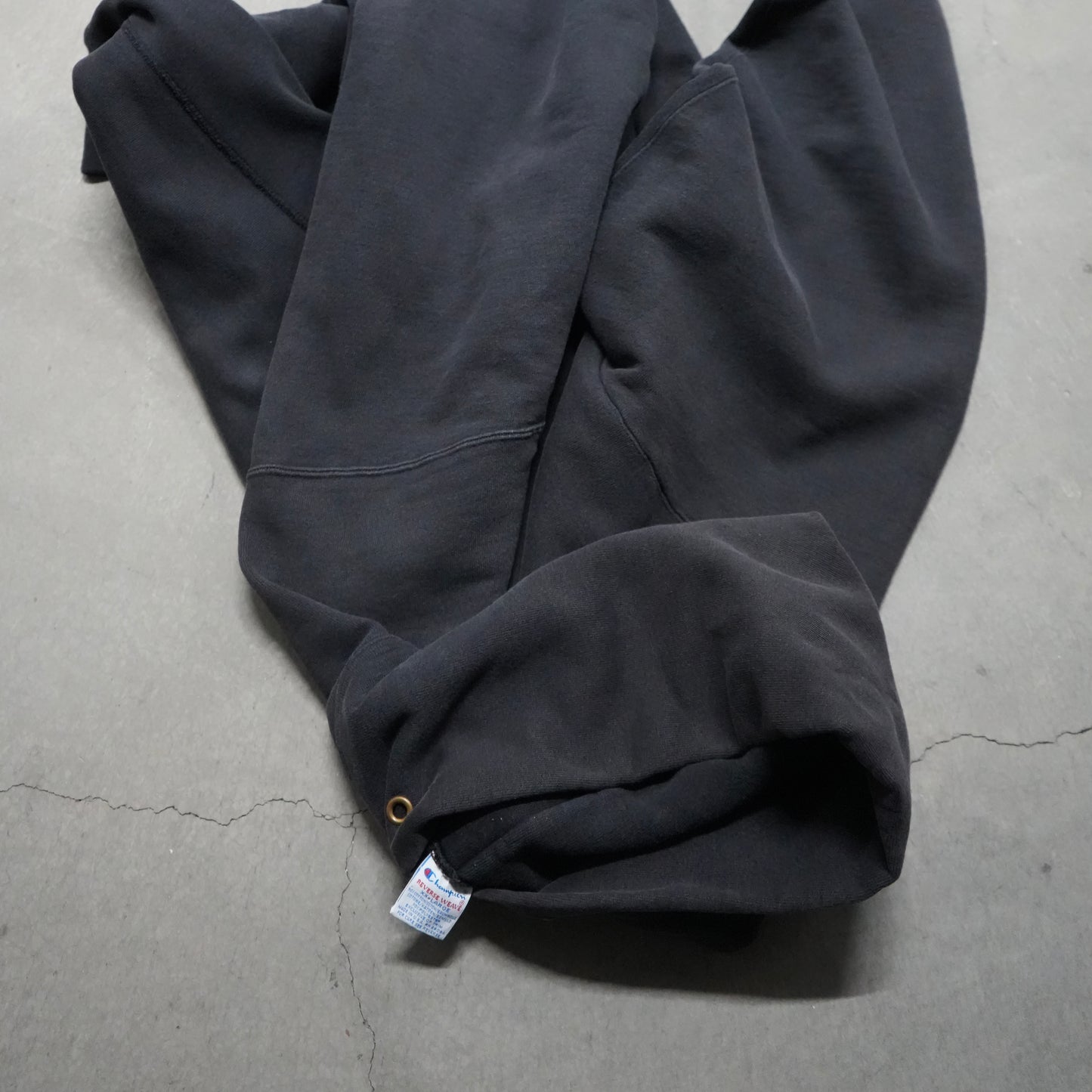 90s champion black hoodie