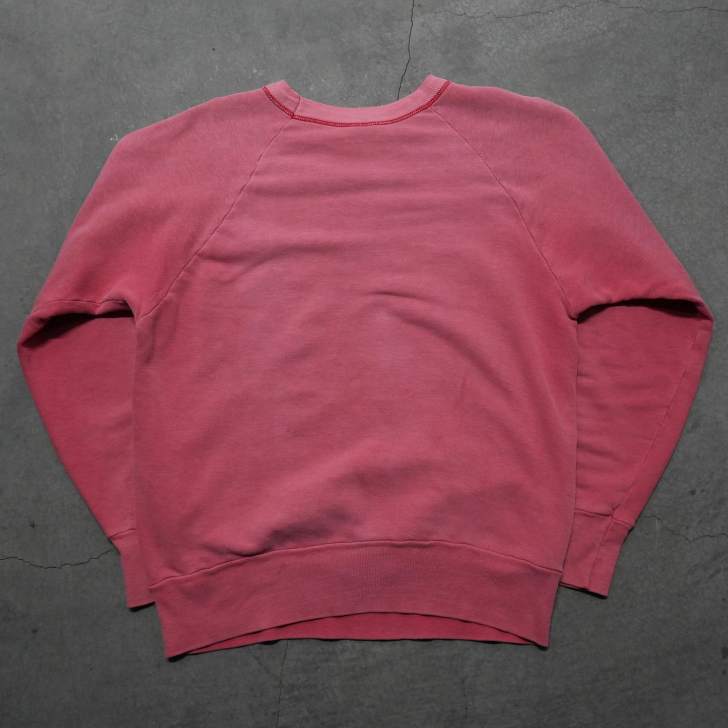 60s faded red smersh sweat