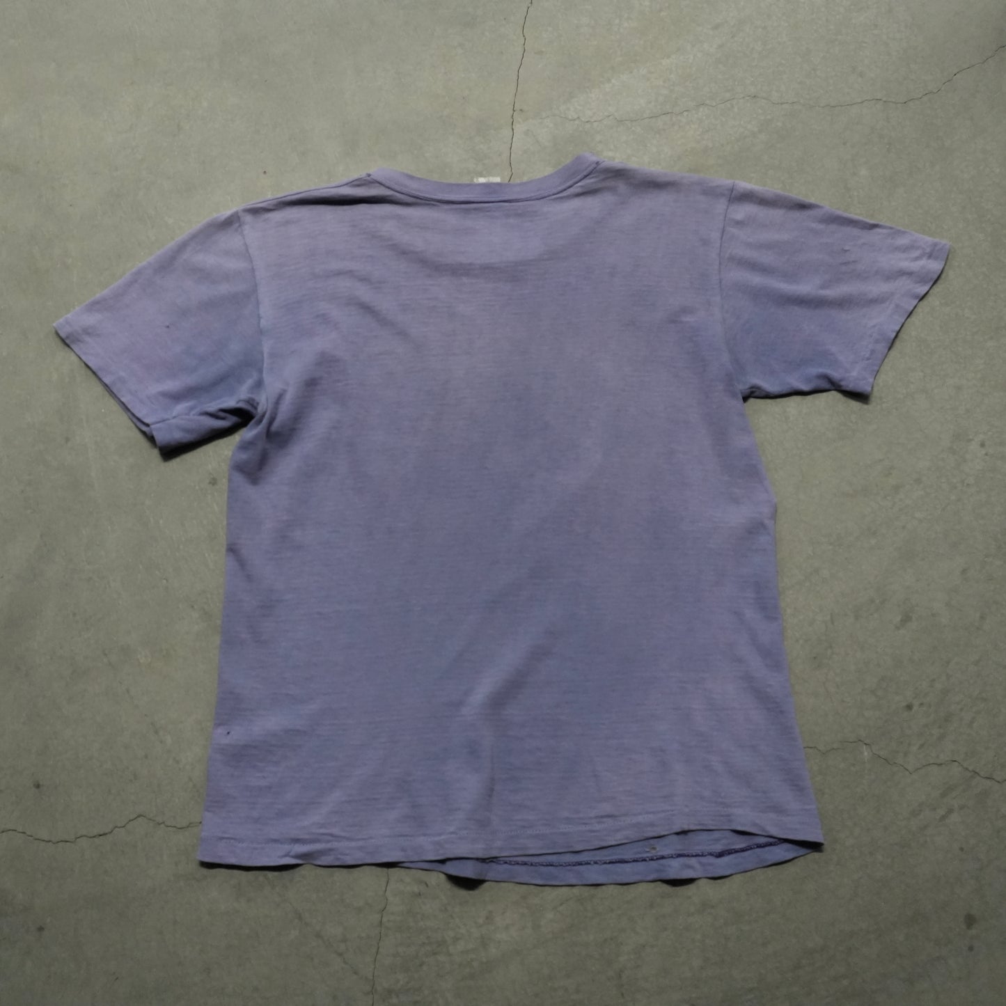 60s faded smiley face tee