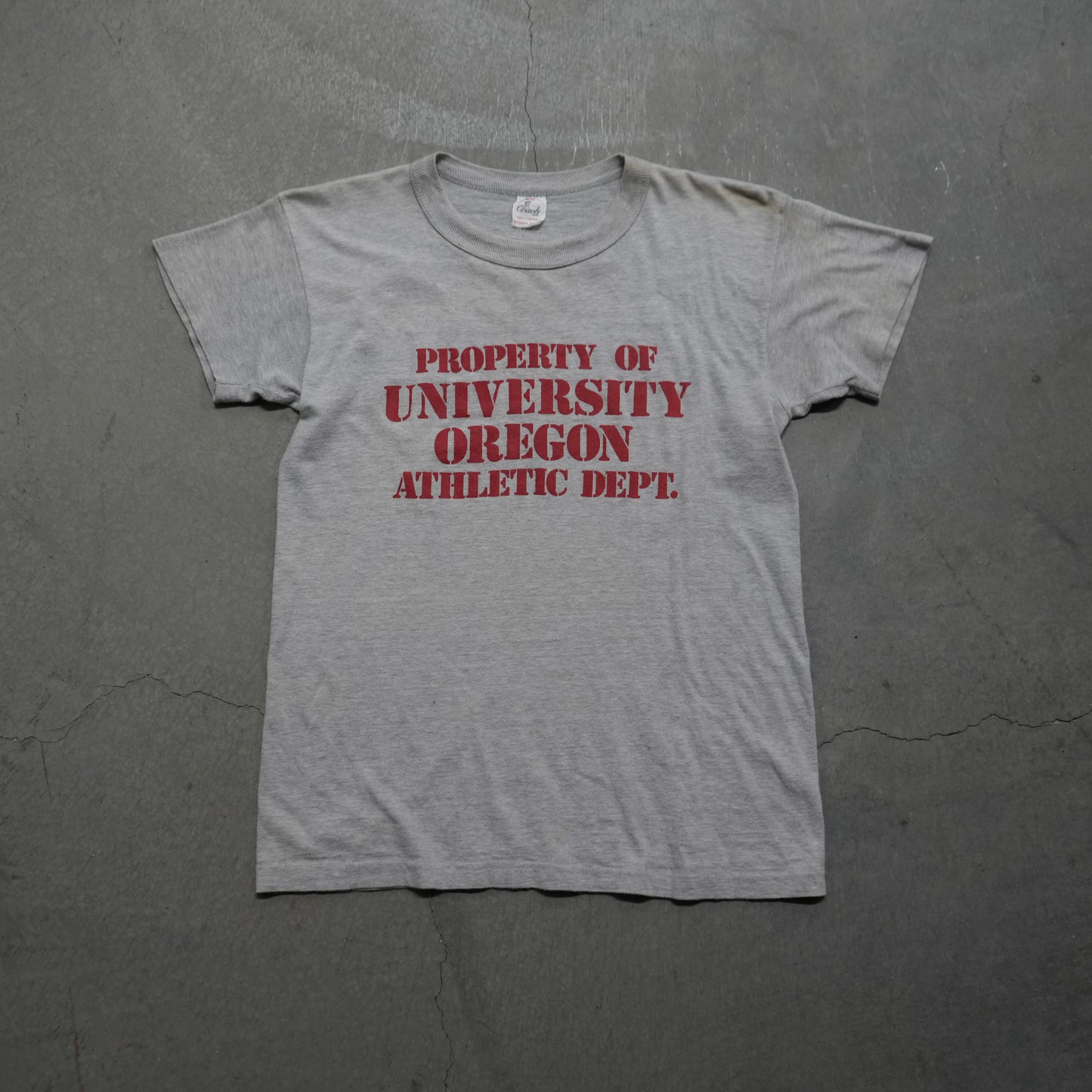 60s university of Oregon tee