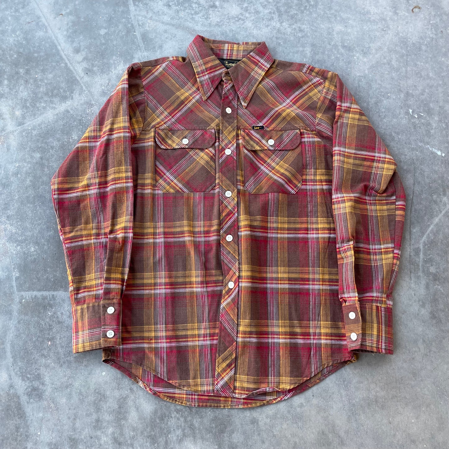 70’s Lee Plaid Shirt