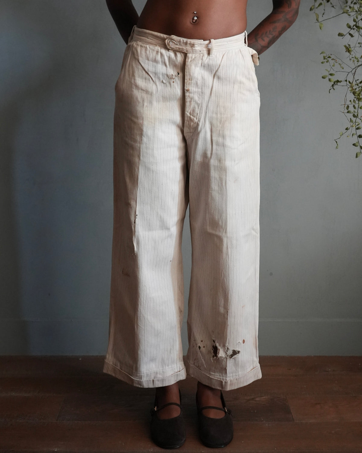 30s Stifle Lightweight Cotton Trousers