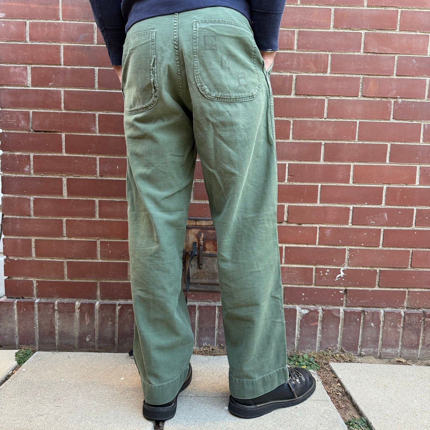 60s military pants