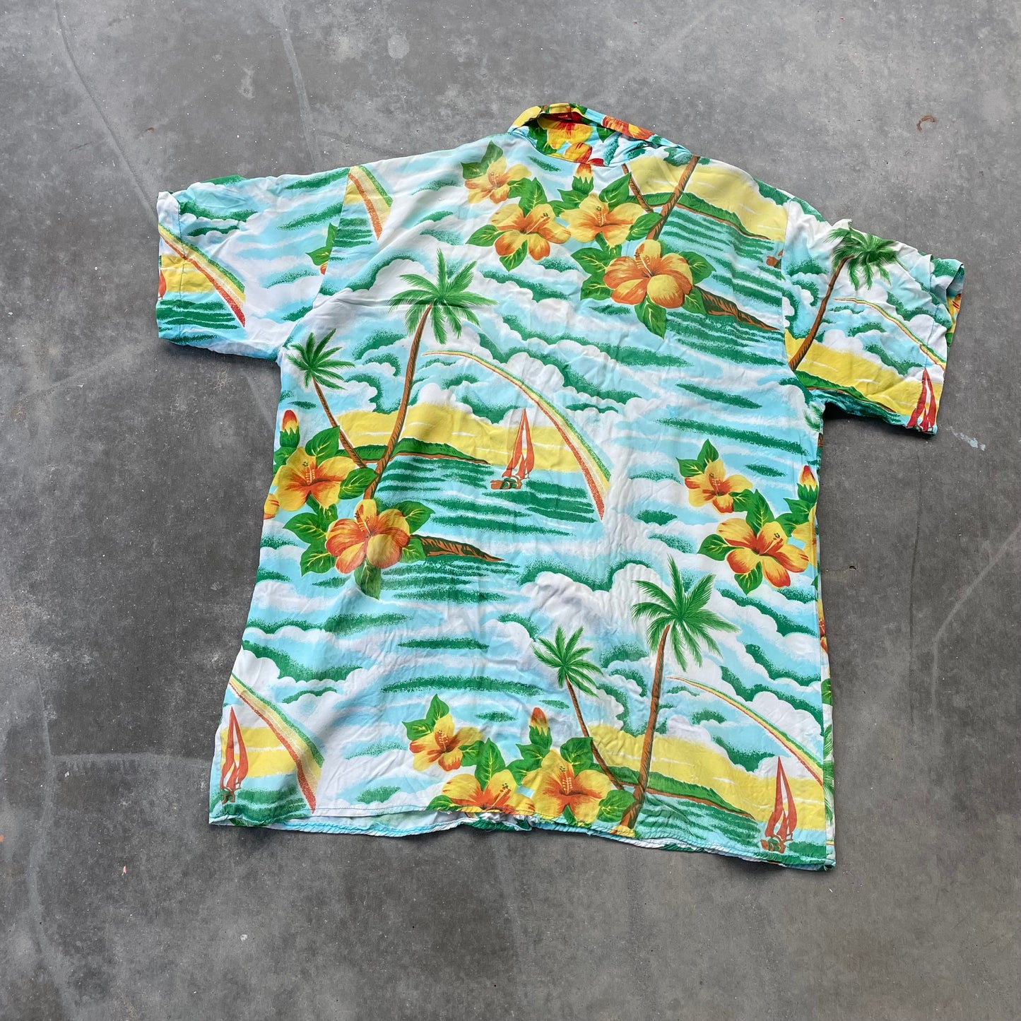 60’s Silk/Rayon Hawaiian Shirt