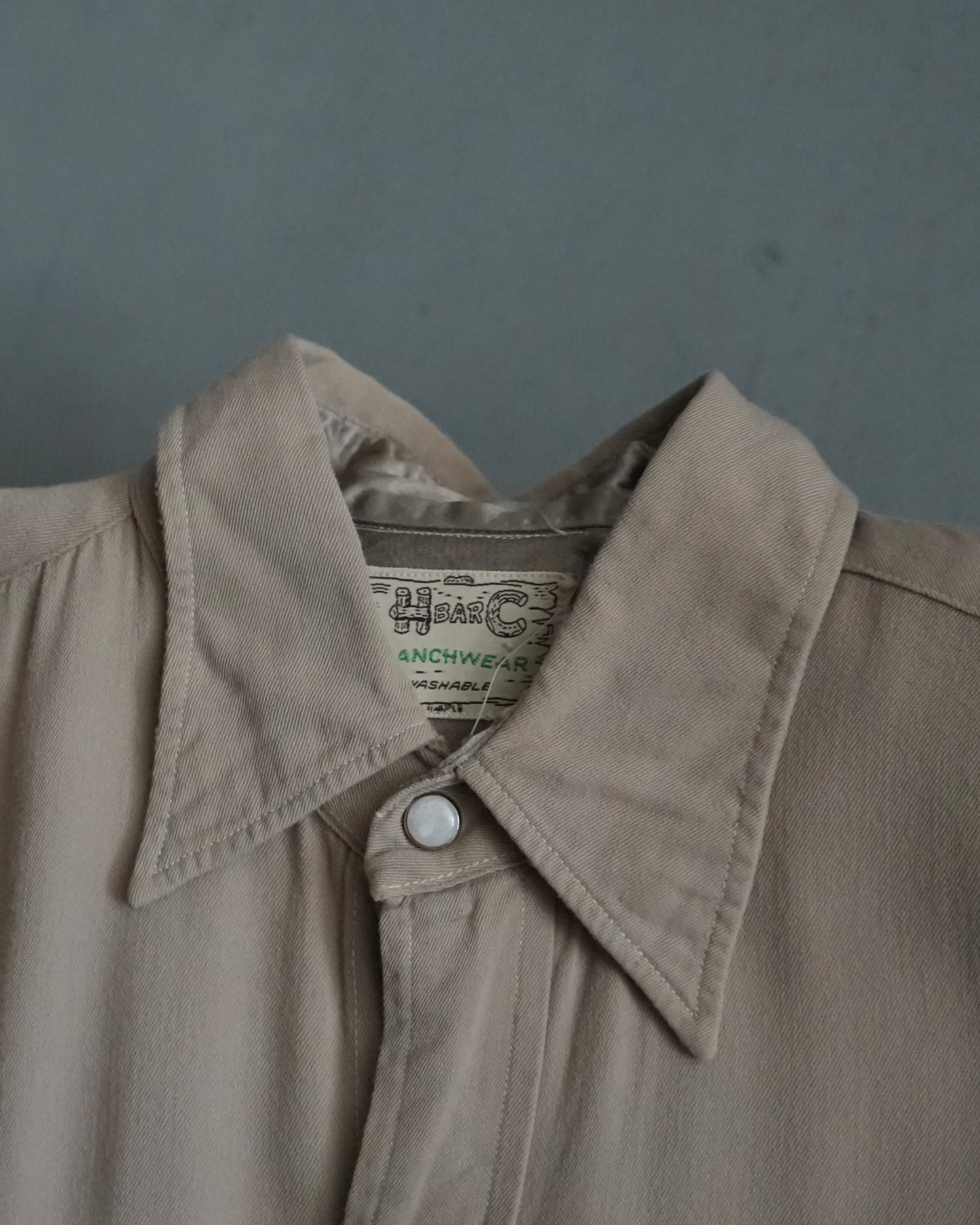 40s H Bar C Gaberdine Saw pocket Shirt