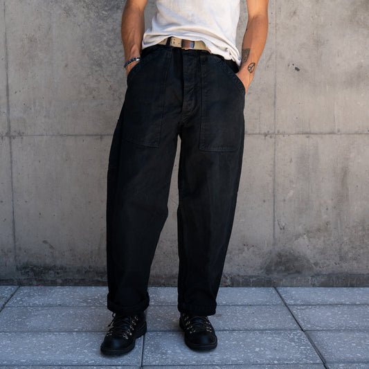 60s over dyed swedish prison pants