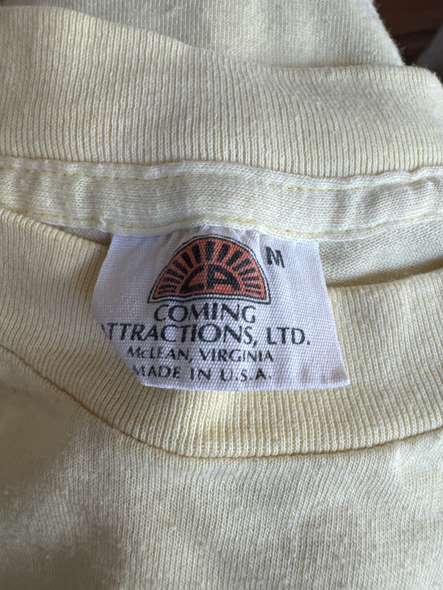 70s coming attractions tee