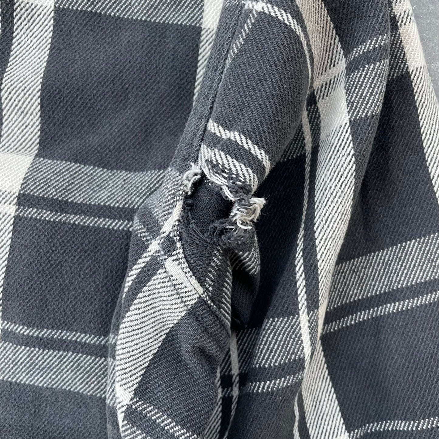 Frostproof Black Plaid Cotton Flannel