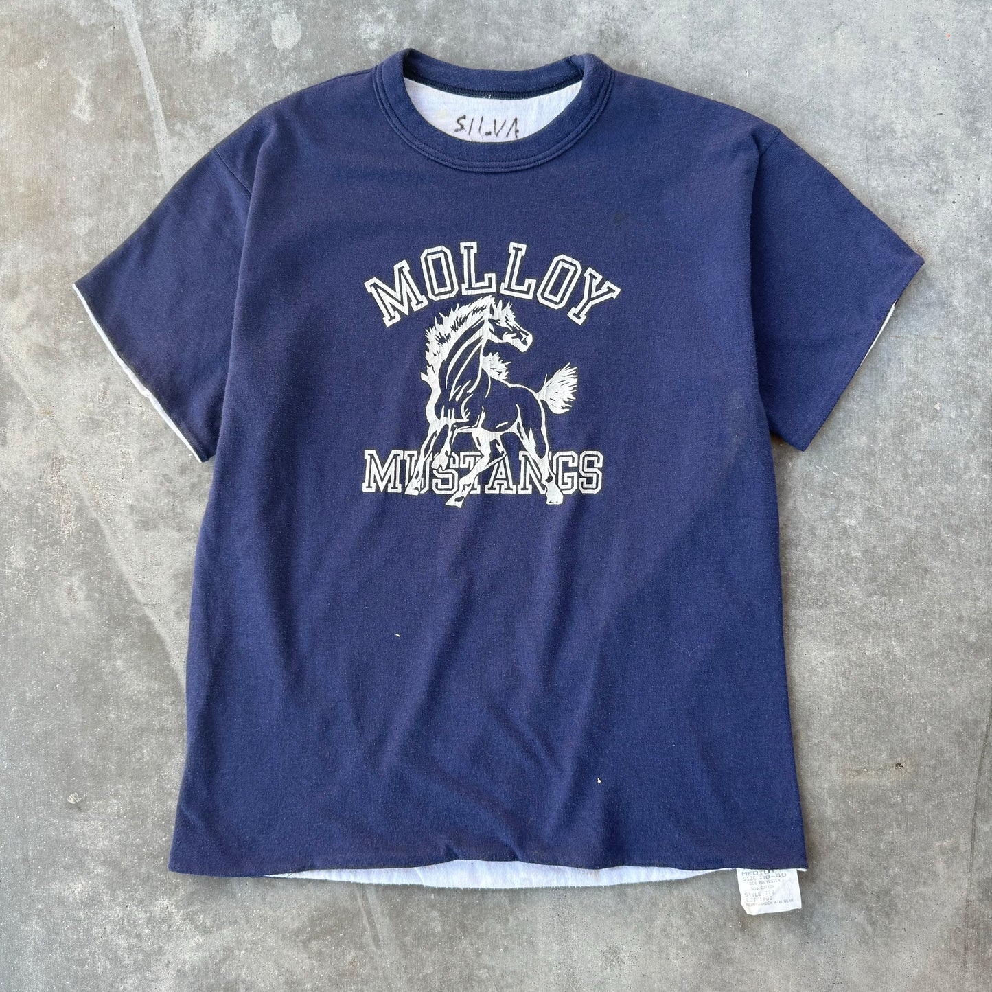 70s mustang reversible tee