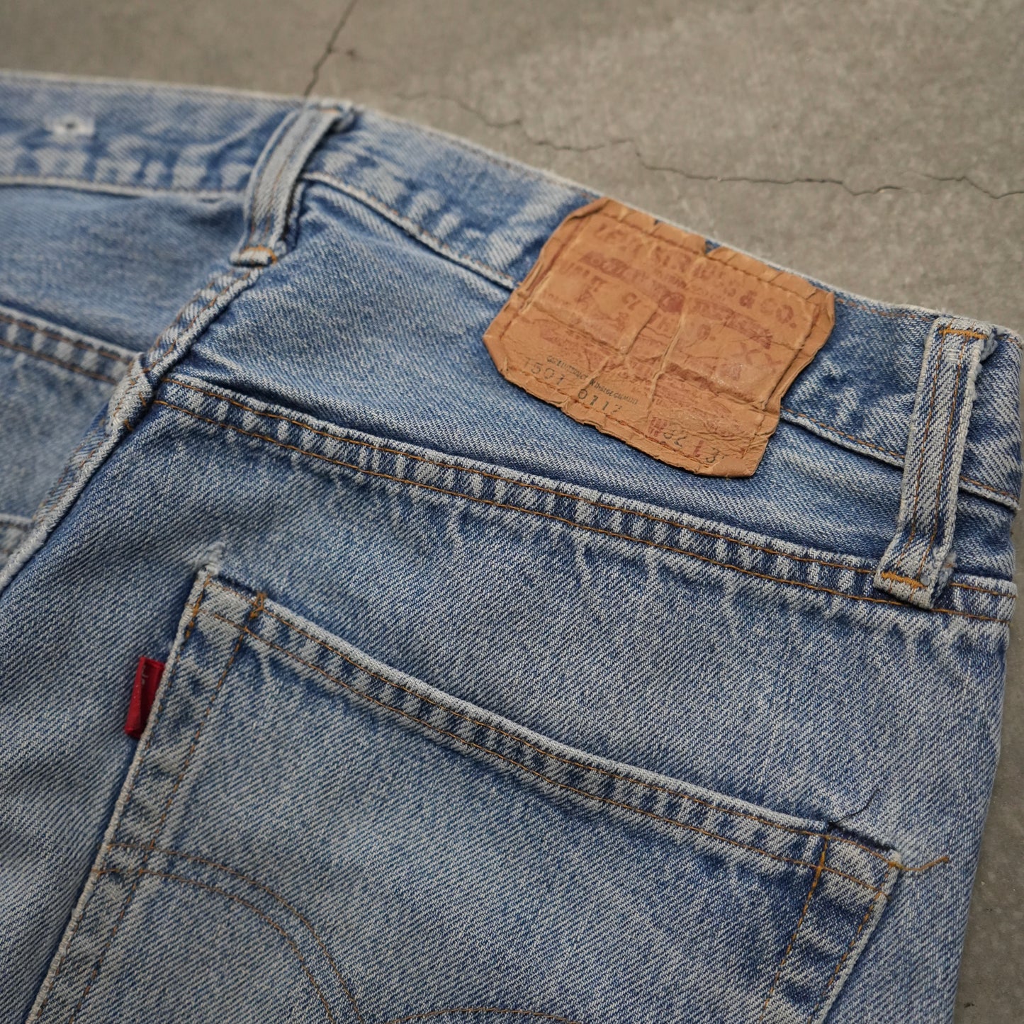 80s levi’s selvage 501