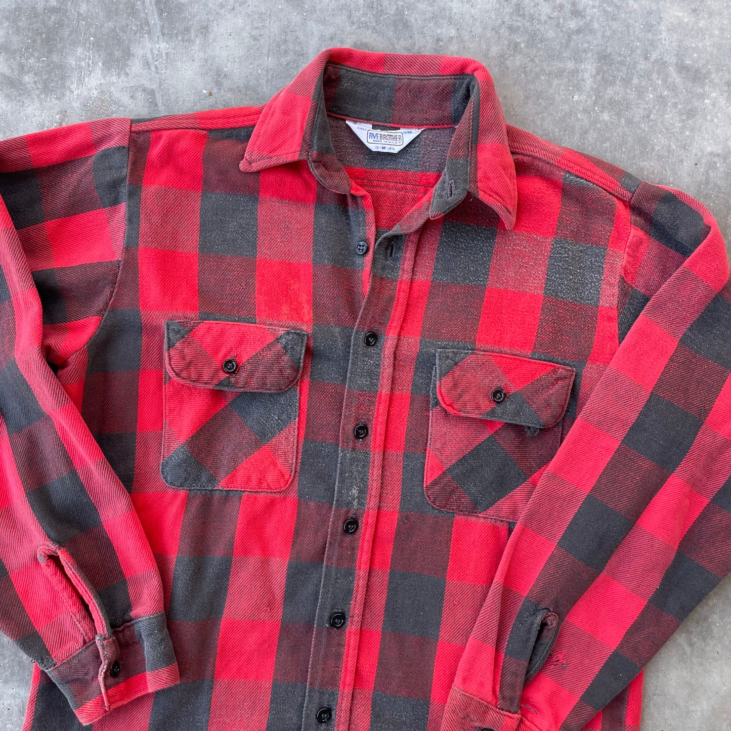 Five Brothers Buffalo Plaid Flannel