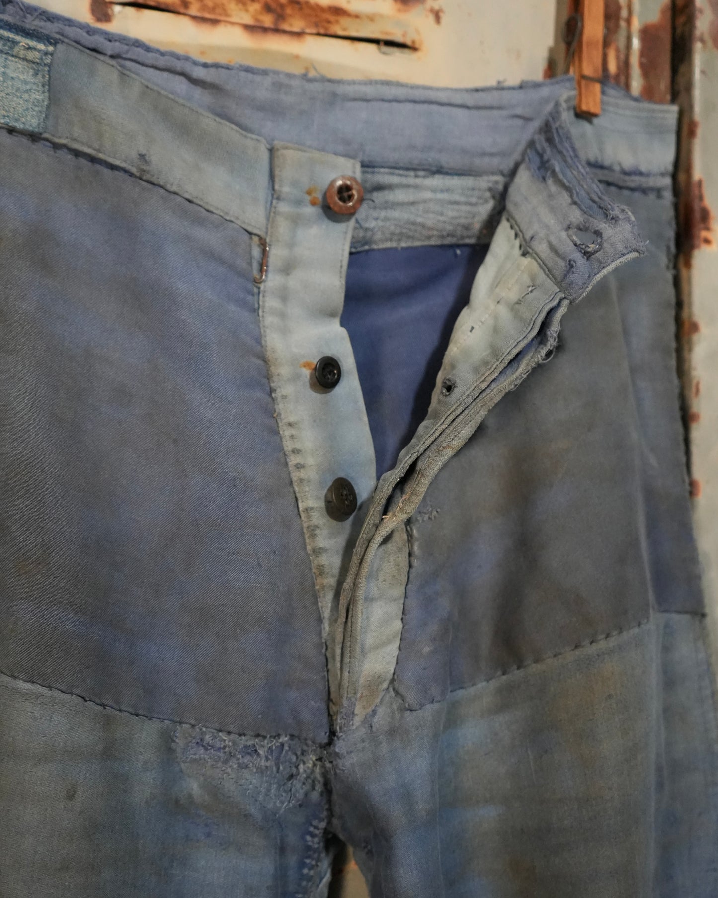 40s French Moleskin Work Pants