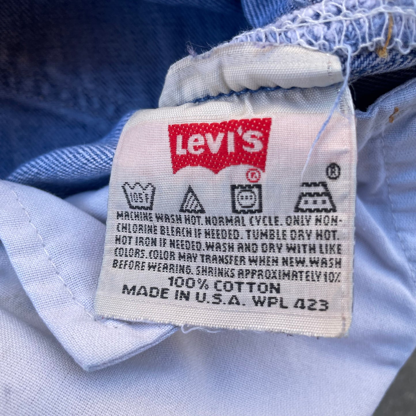 Levi’s 501 Denim Jeans - Made in USA