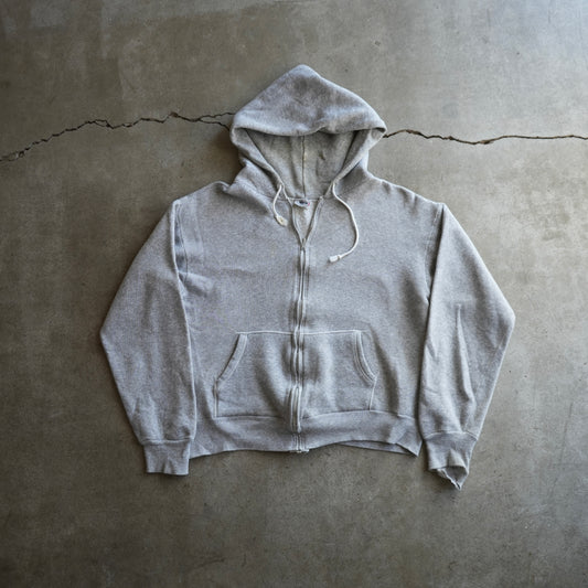 60s cotton zip up hoodie
