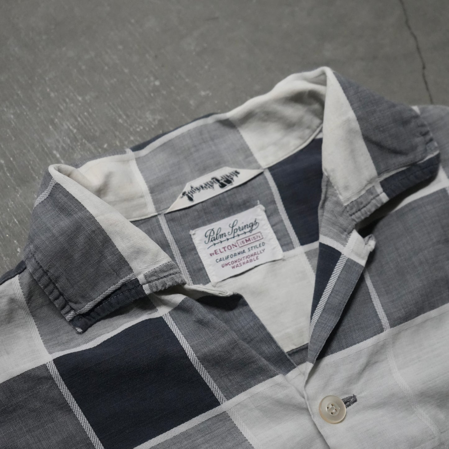 60s short sleeve button up