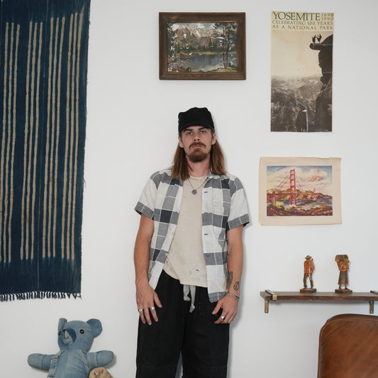 60s short sleeve button up