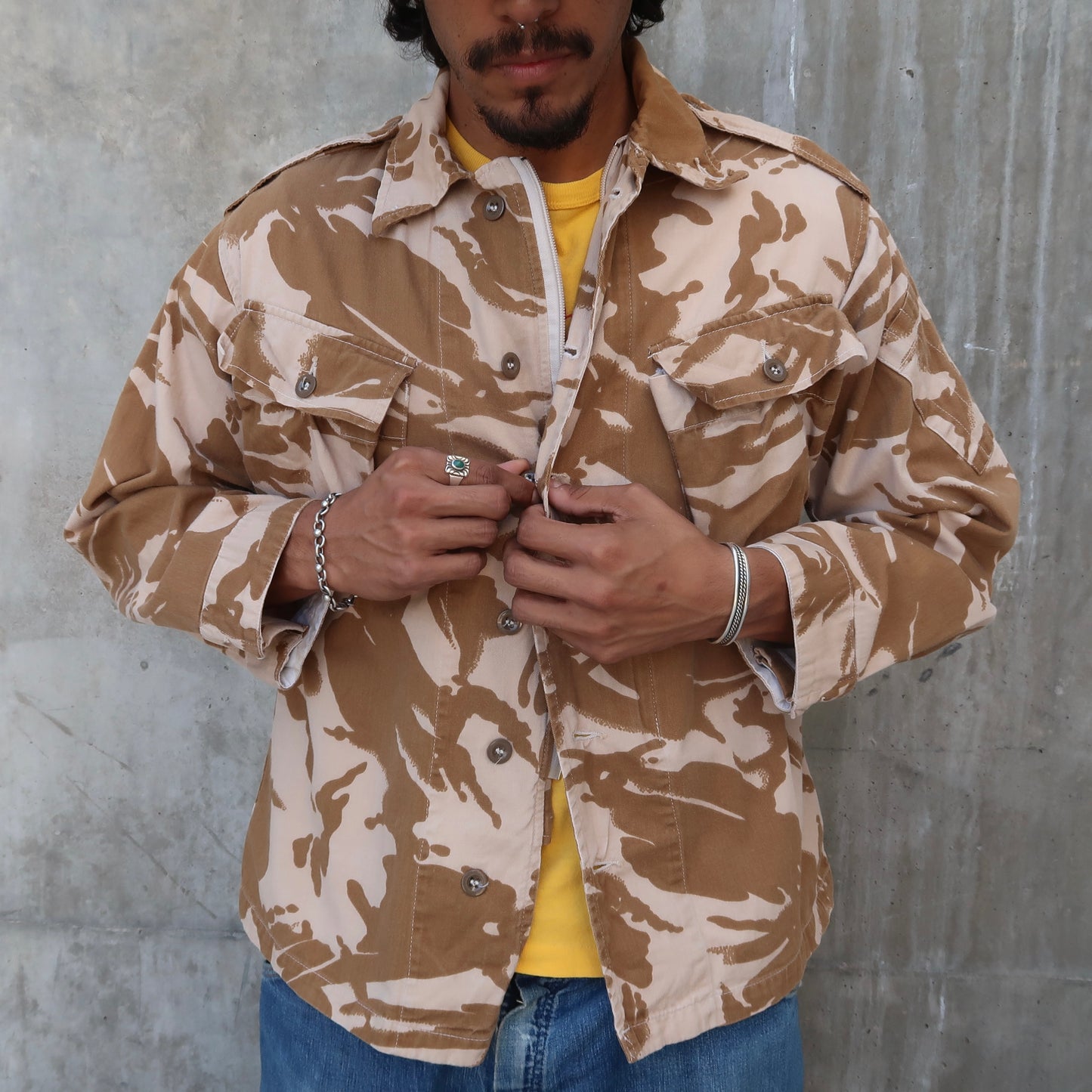 British Army Desert Camouflage Combat Jacket