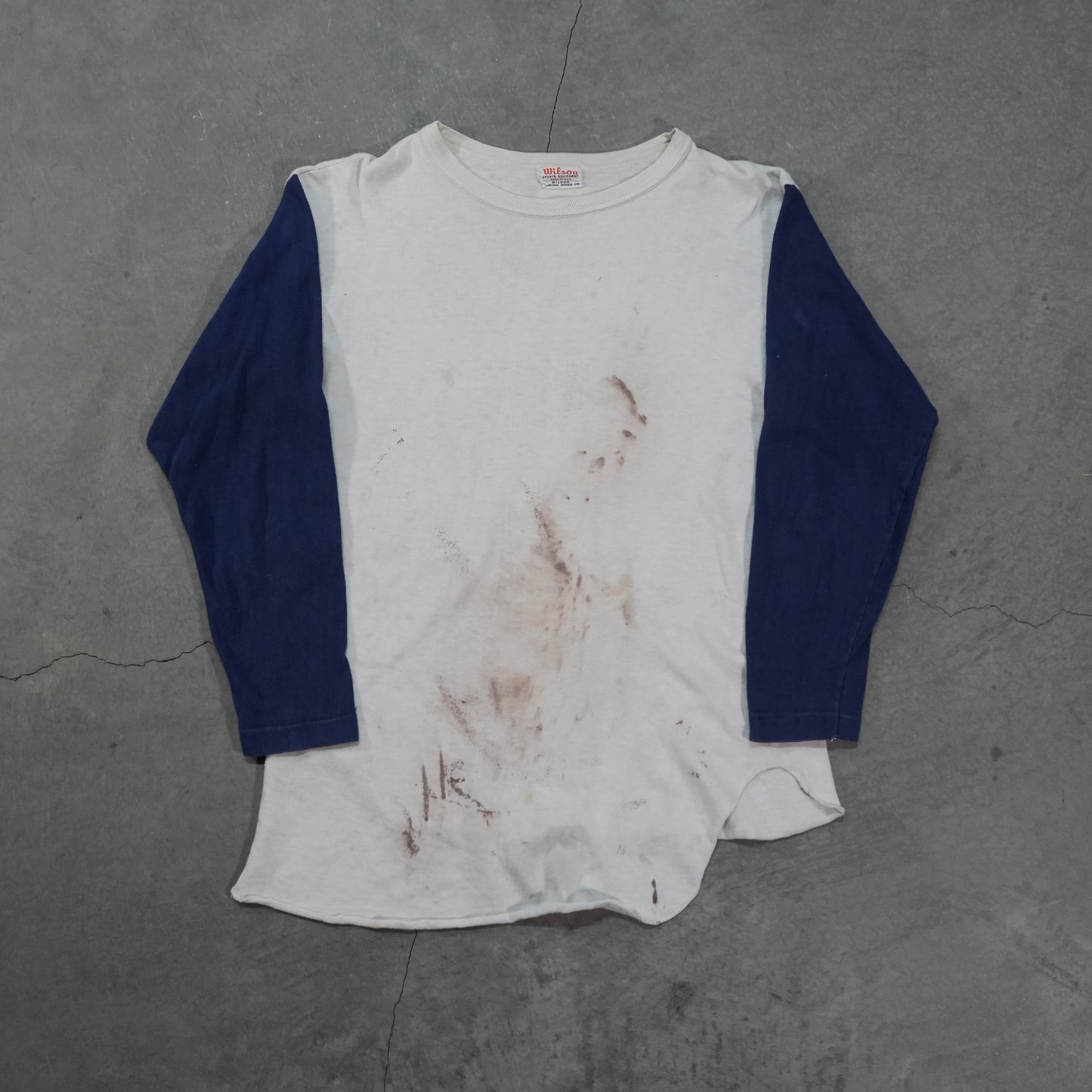 50s wilson baseball tee