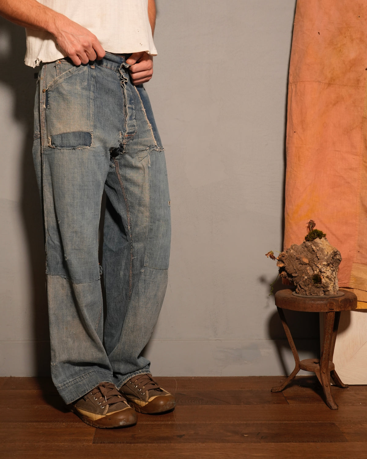40s Buckleback Carpenter Jeans