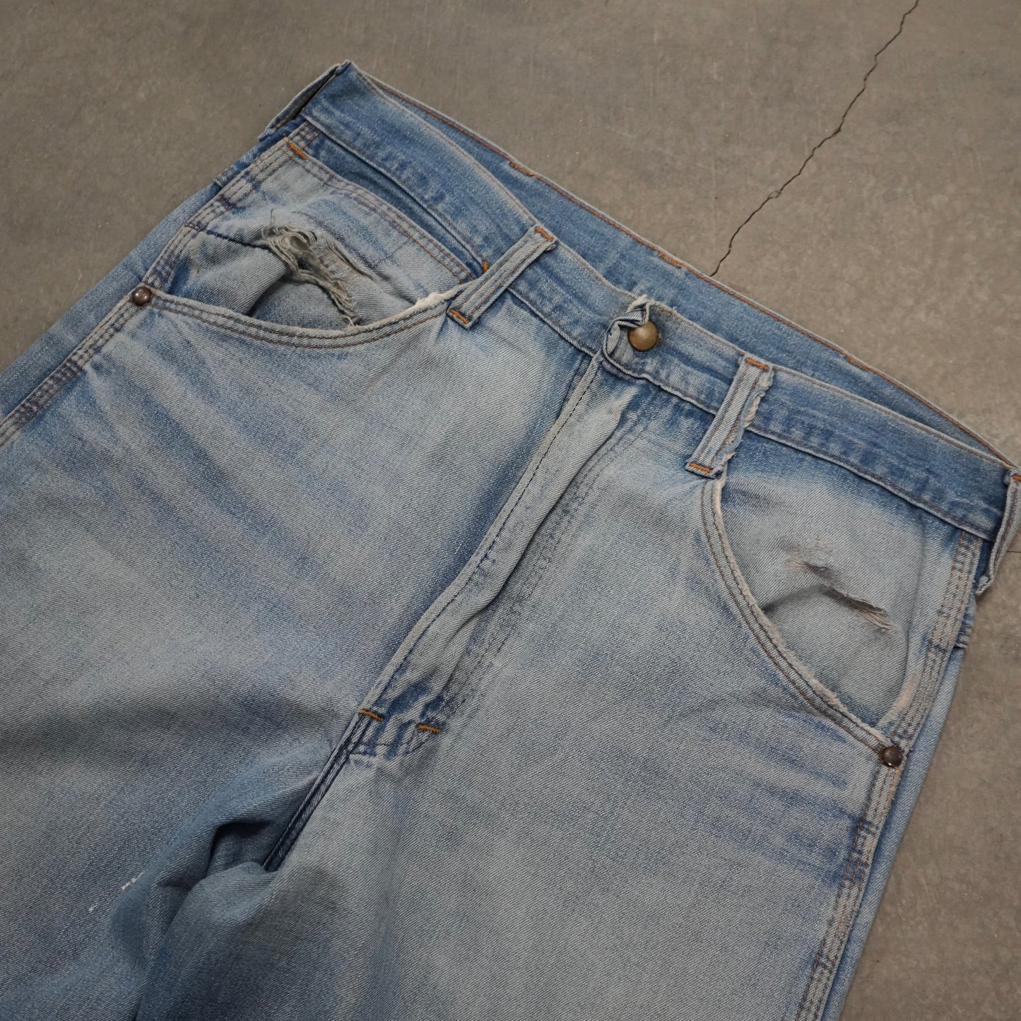 60s faded carpenter jeans