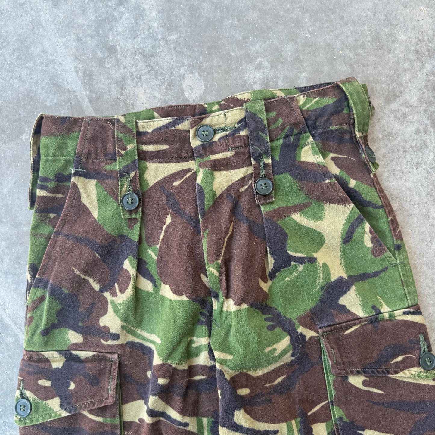 80s camo mitary pants